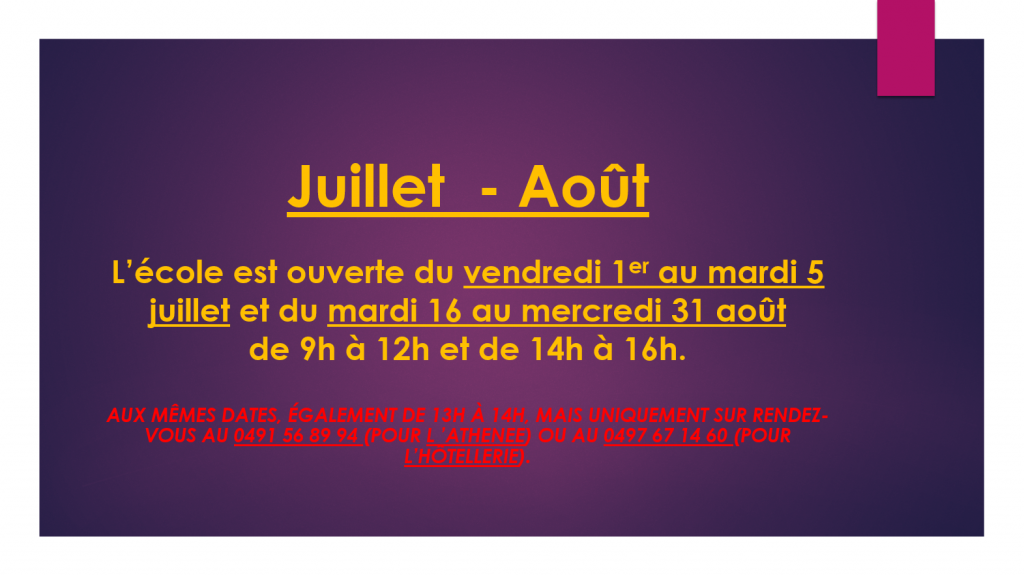 juillet aout