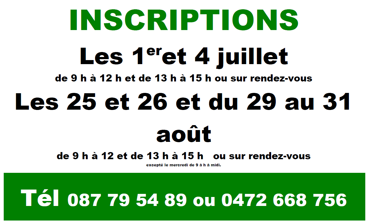 inscriptions